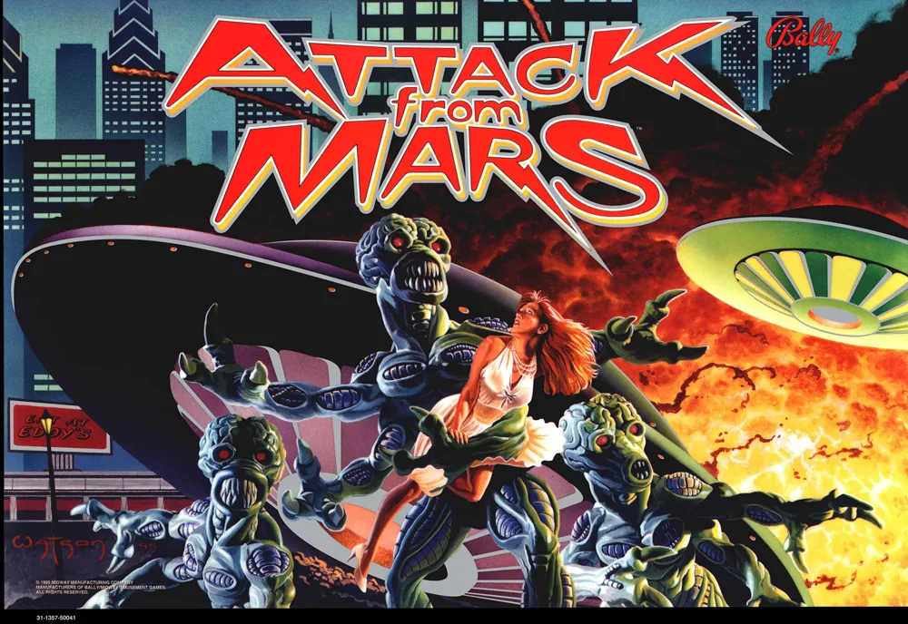 Attack from Mars™ table by Bally™