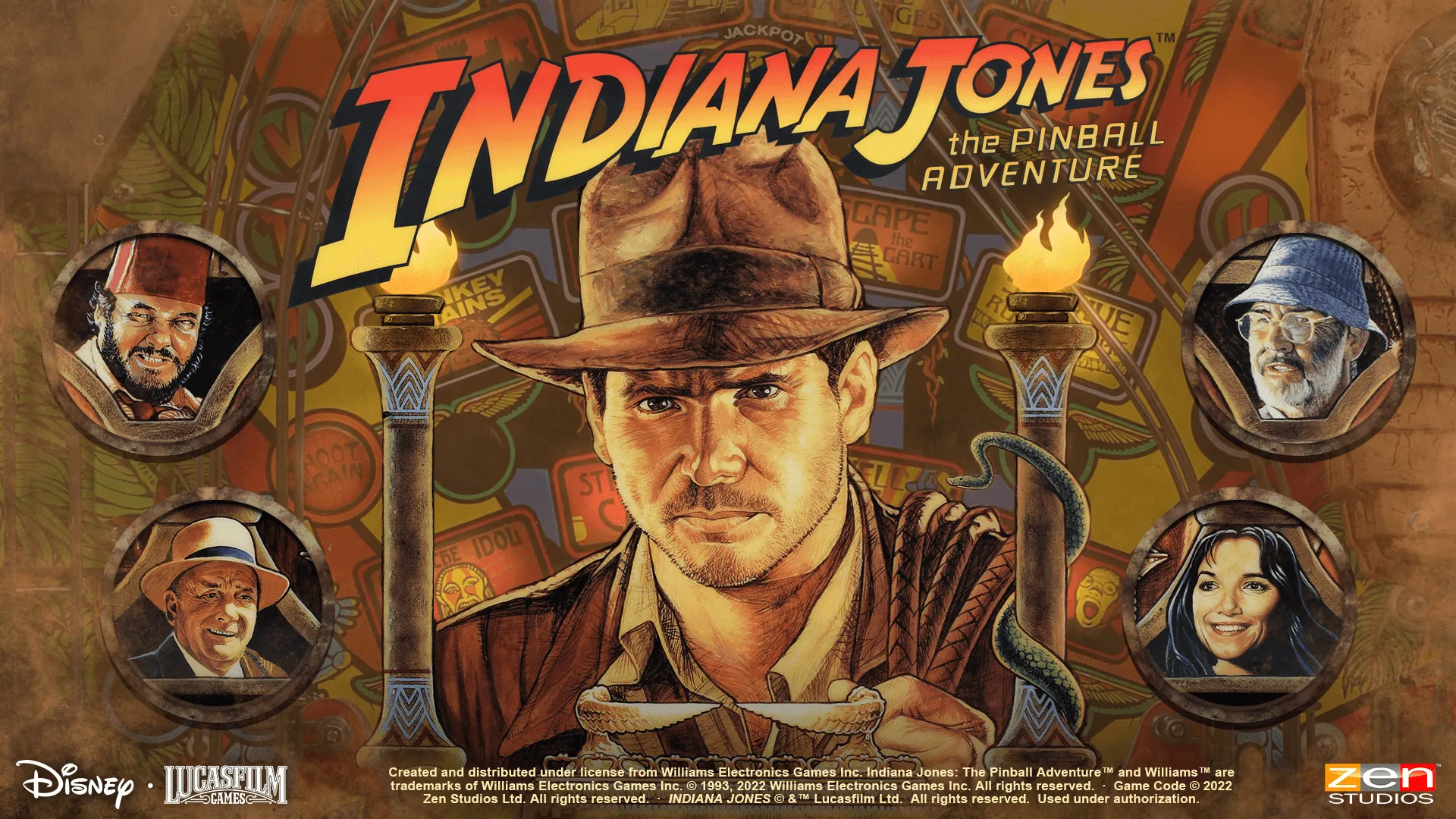Indiana Jones™: The Pinball Adventure table by Williams™